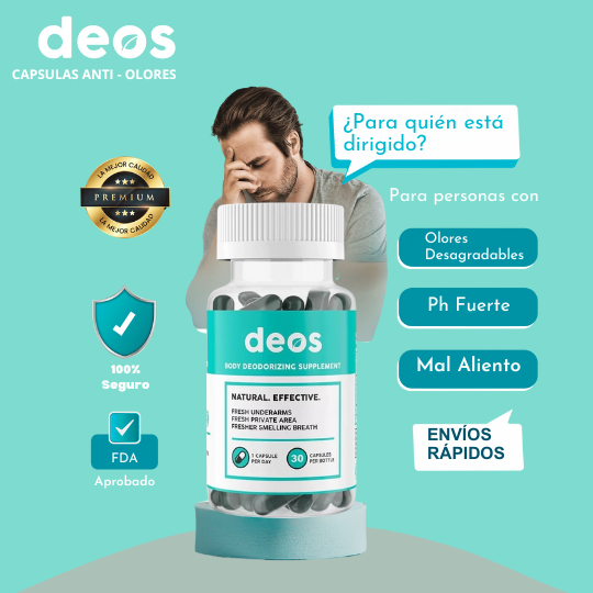 DESODORANTE DEOS | ESENCIA NATURAL PARA TU CUERPO