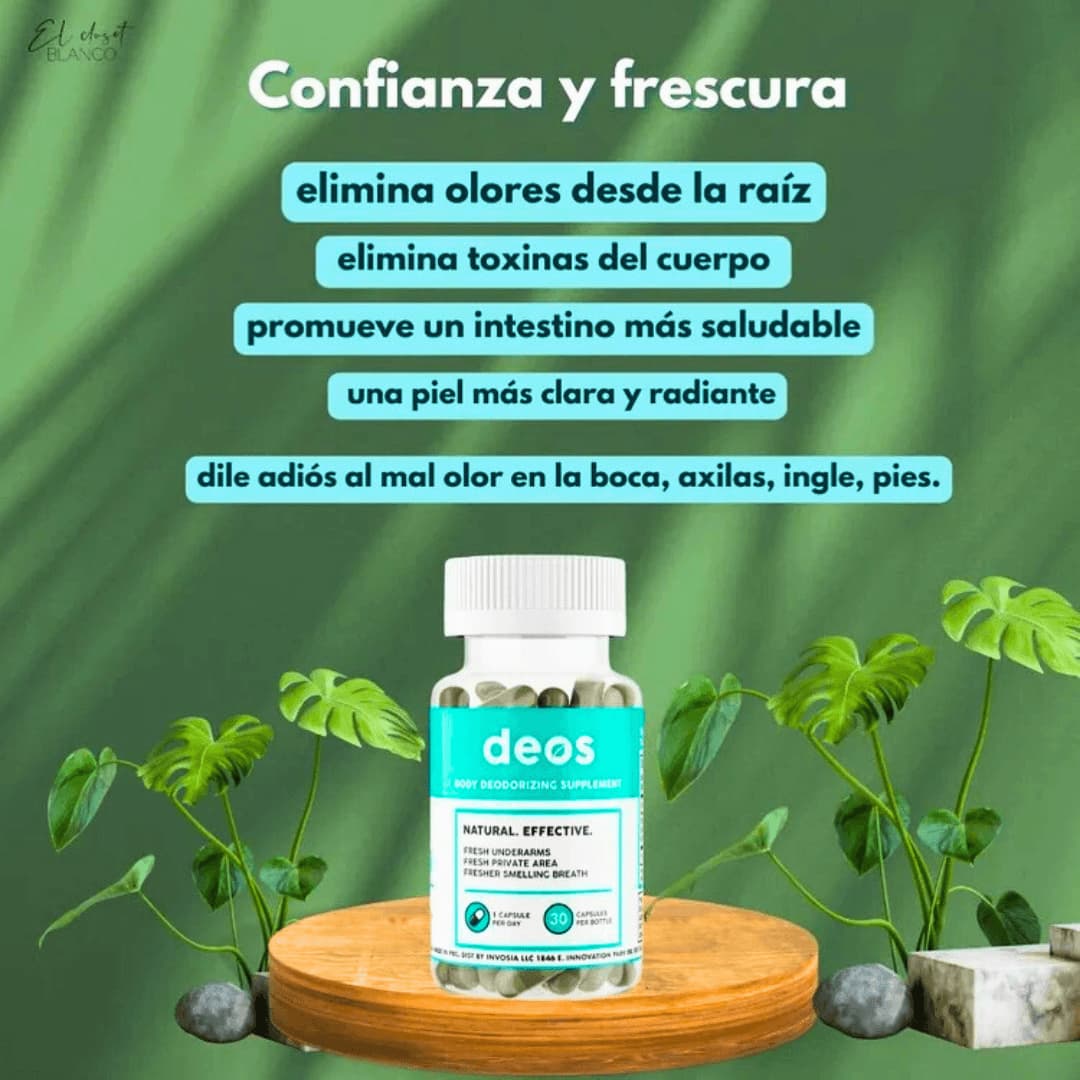 DESODORANTE DEOS | ESENCIA NATURAL PARA TU CUERPO