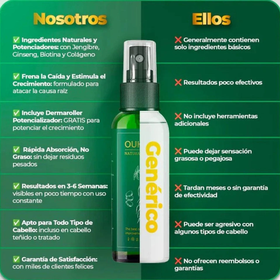 OUHOE - CRECIMIENTO DEL CABELLO