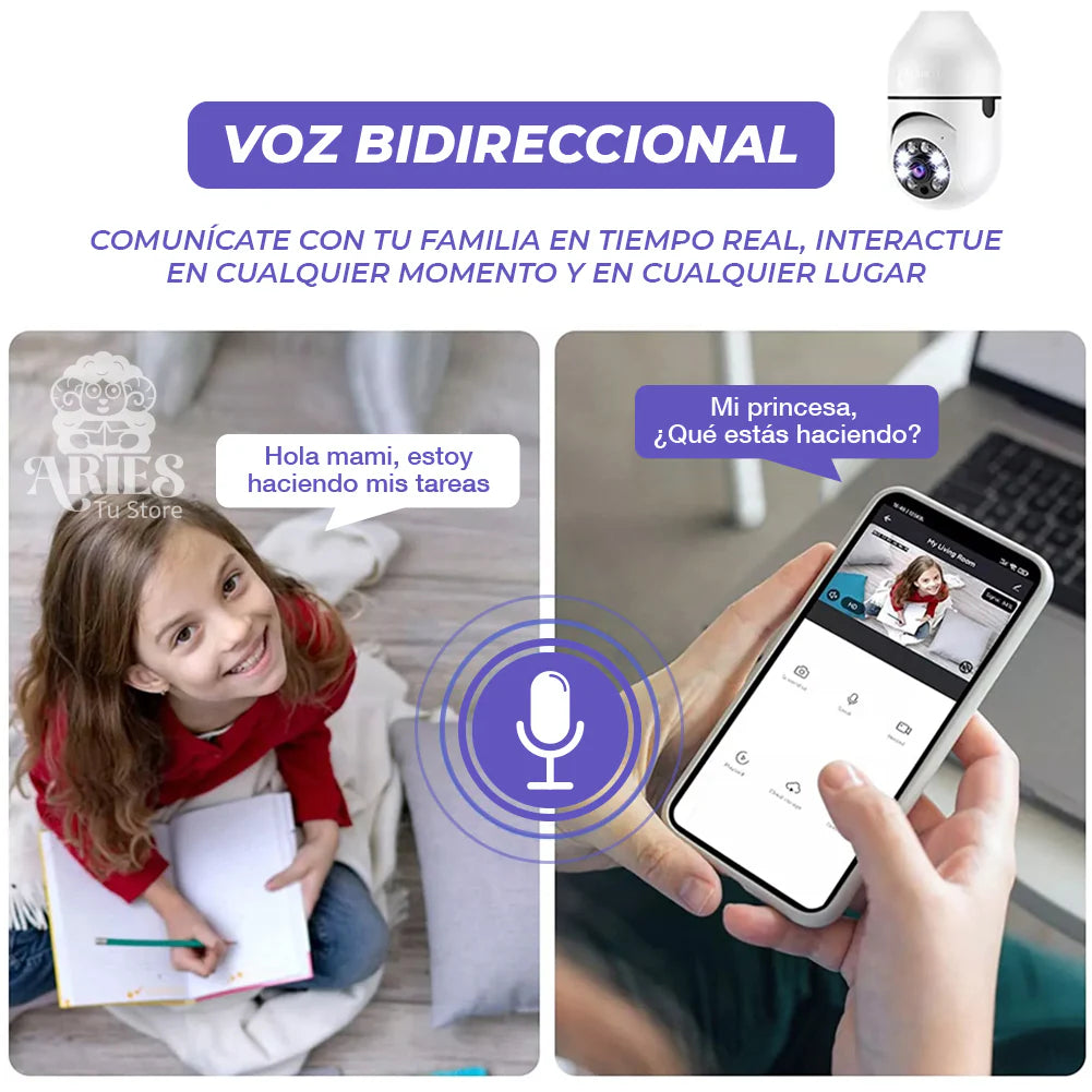 FOCO CAMARA 360 WIFI