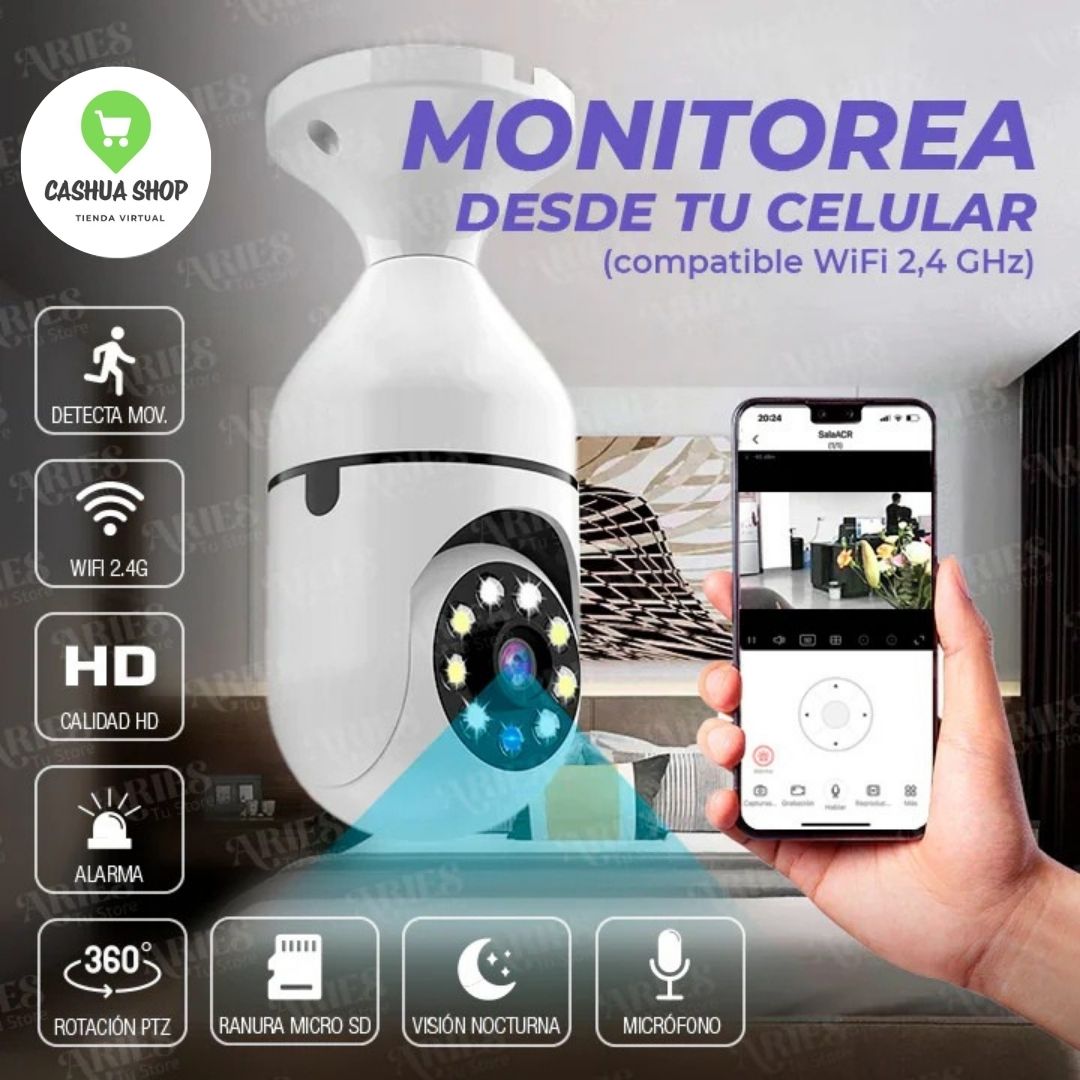 FOCO CAMARA 360 WIFI