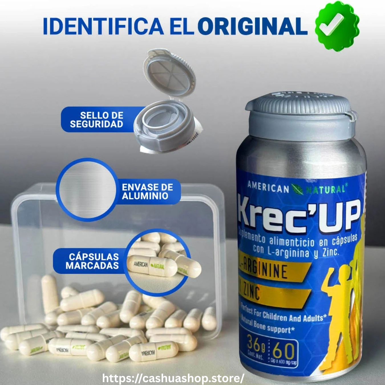 Krec´UP 60 Cápsulas